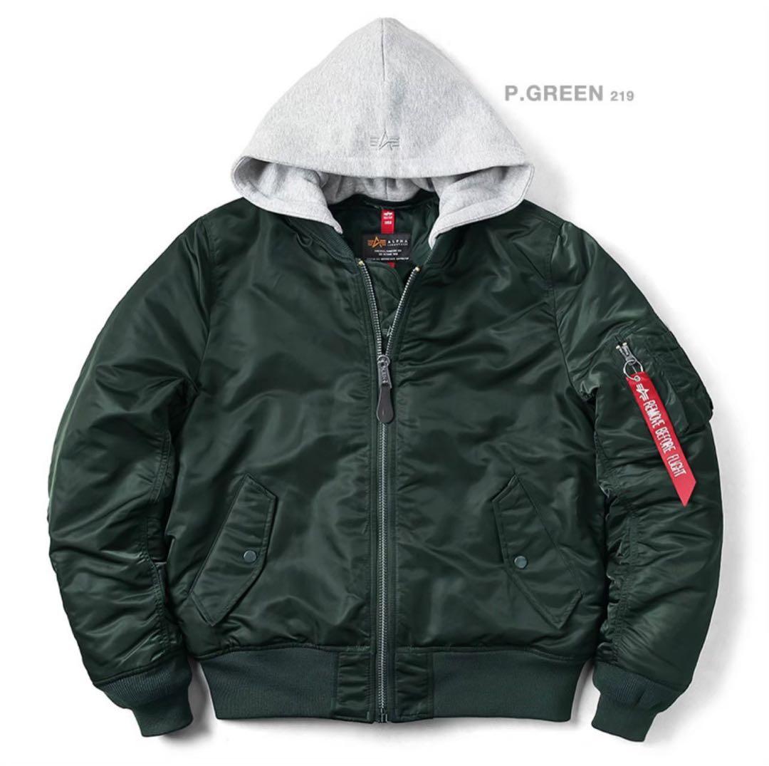 ALPHA INDUSTRIES MA-1 NATUS 新品 P.GREEN - メルカリ