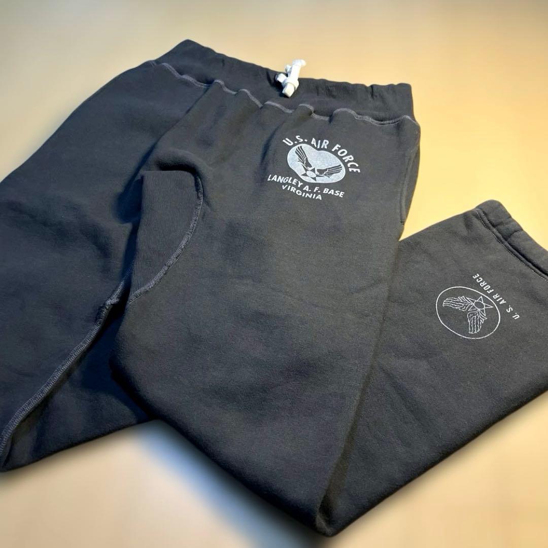 バズリクソンズ　U.S.AIR FORCE スエットパンツ　BLACK 美品