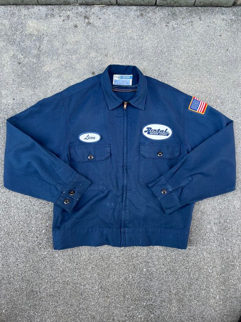 ワークジャケット　アメカジ　80s アメリカ製　企業系　短丈　ヴィンテージ 雰囲気系 Carhartt カーハート ダック地 ワークジャケット ショート丈