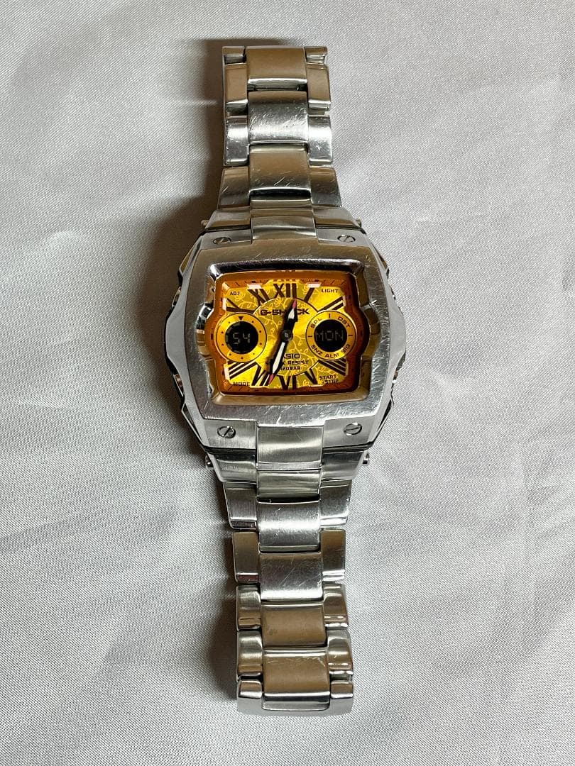 レア★G-SHOCK G-011AD-4BDR シルバー/オレンジ フルメタル G-SHOCK】オクタゴンベゼル / GM-2110D-4AJF （オレンジ） -靴