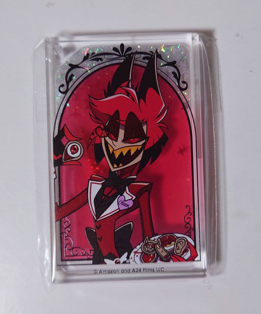 ハズビンホテル アニカフェ リキッドアクリルキーホルダー アクキー