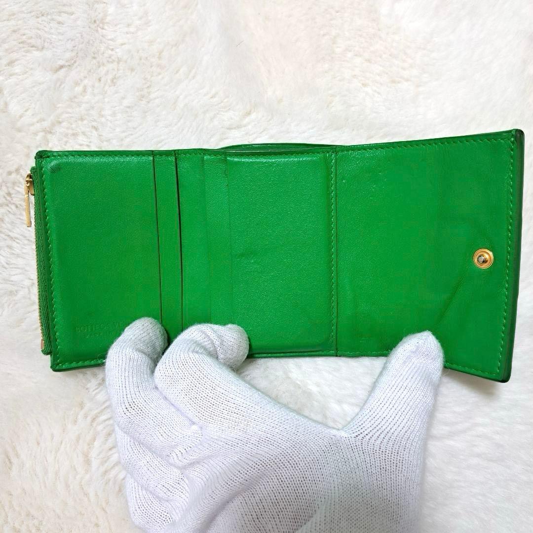 ✨RFID搭載✨ボッテガ 三つ折り カセット パラキート イントレチャート