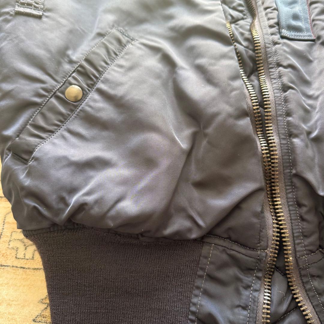 50s復刻 ALPHA B-15C mod フライトジャケット ネイビー 38 - メルカリ