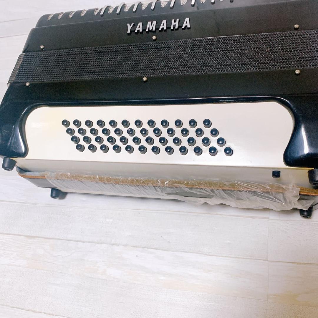 YAMAHA アコーディオン YA-48 黒 34鍵盤 48ベース ケース付き - メルカリ