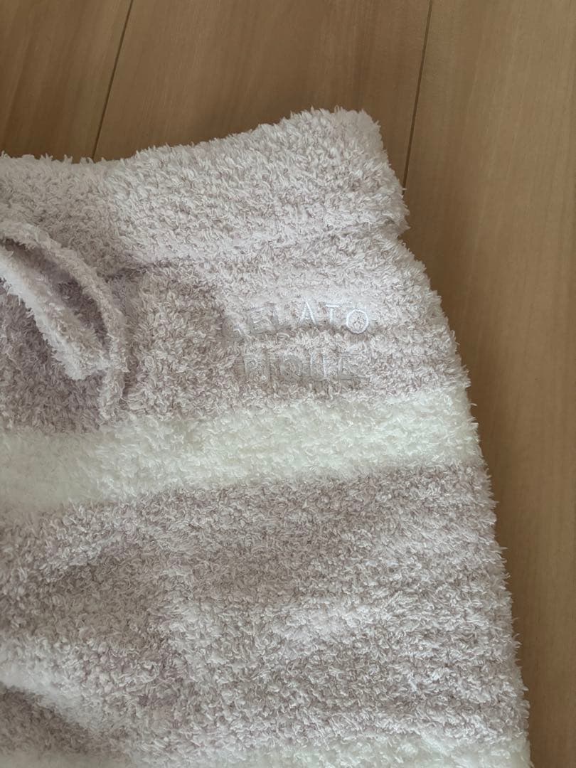 【新品タグ付ピンク】ジェラートピケ パジャマ&ボーダーロングパンツ　セットアップ