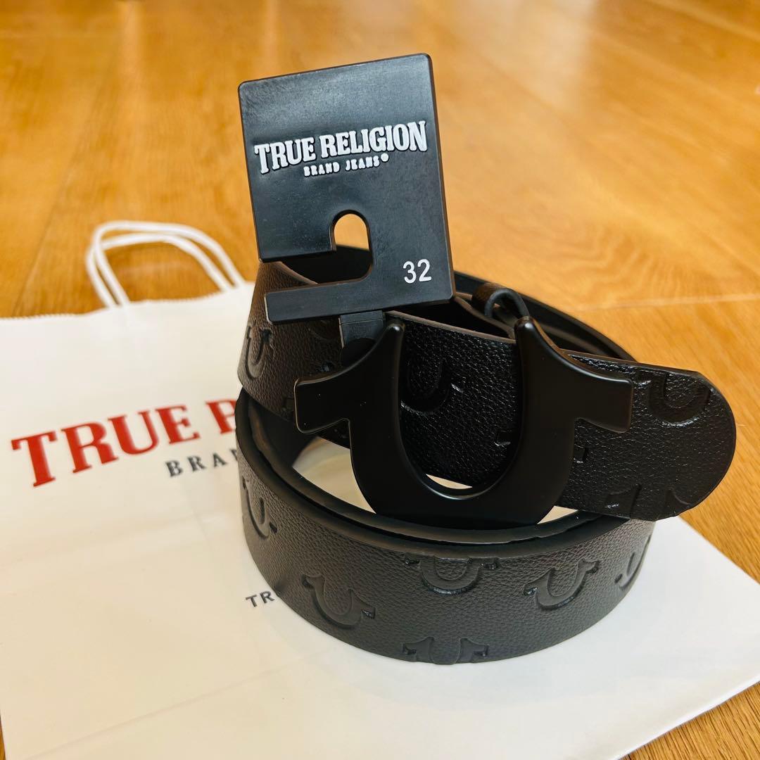 TRUE RELIGIONベルトHORSESHOE BUCKLE BELT - メルカリ