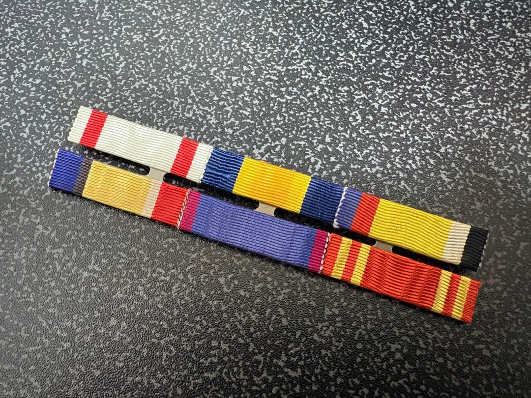 満州国軍２段６連略綬板日本軍日本軍陸軍海軍軍装愛新覚羅溥儀ラストエンペラー 満州国軍2段6連略綬板日本軍日本軍陸軍海軍軍装愛新覚羅溥儀ラスト