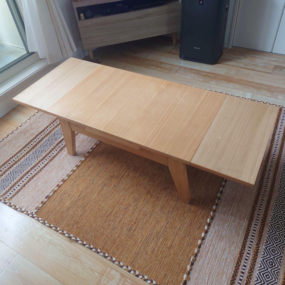 ReCENOインテリアナチュラルウッド ローテーブル