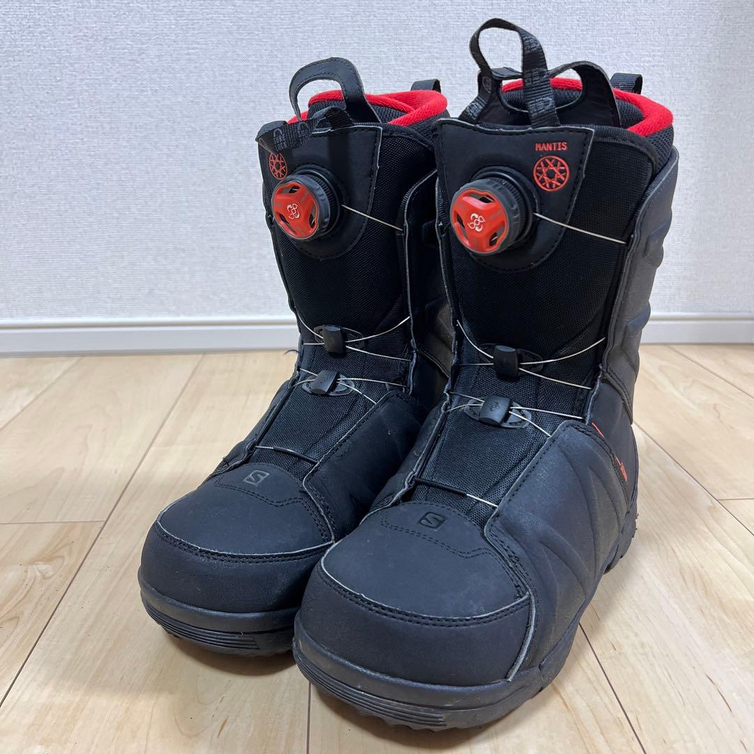 【美品_即日発送】SALOMON スノボブーツMANTIS BOA 26.5cm