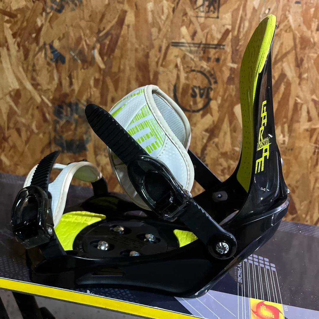 JOYRIDE × IGNIO メンズスノーボード2点セット