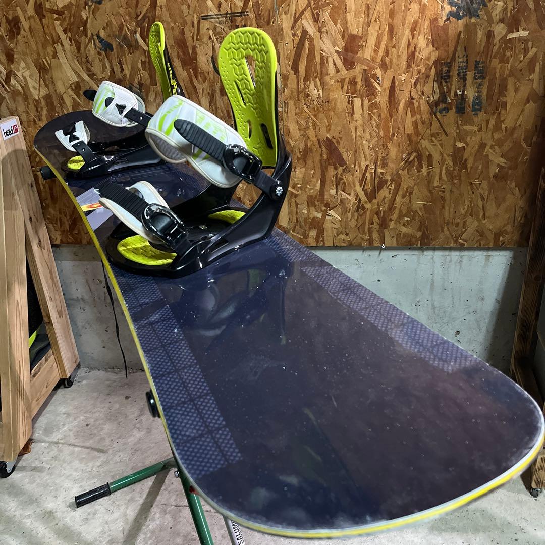 JOYRIDE × IGNIO メンズスノーボード2点セット