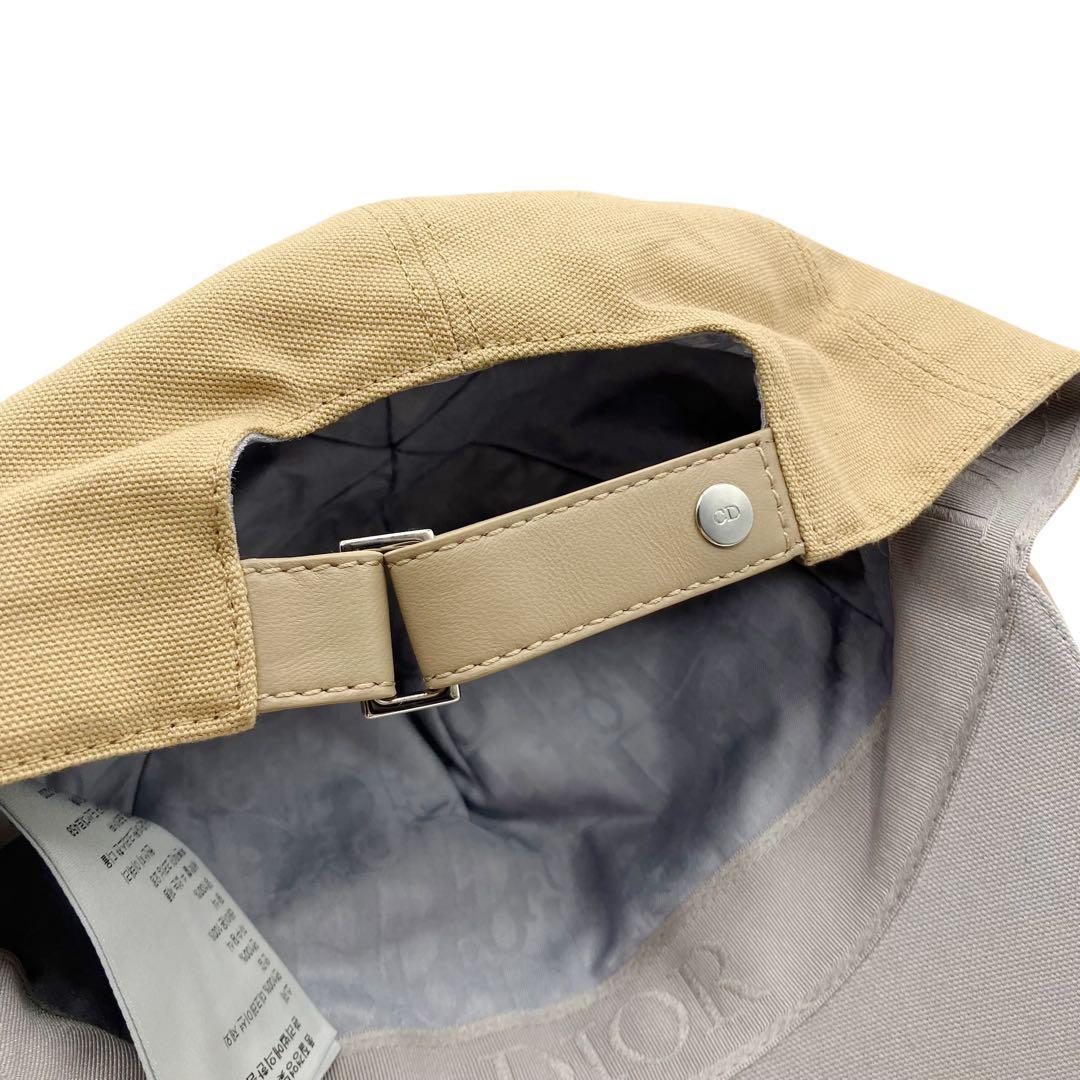 travis 未使用✨ ディオール×トラヴィススコット キャップ ベージュ M