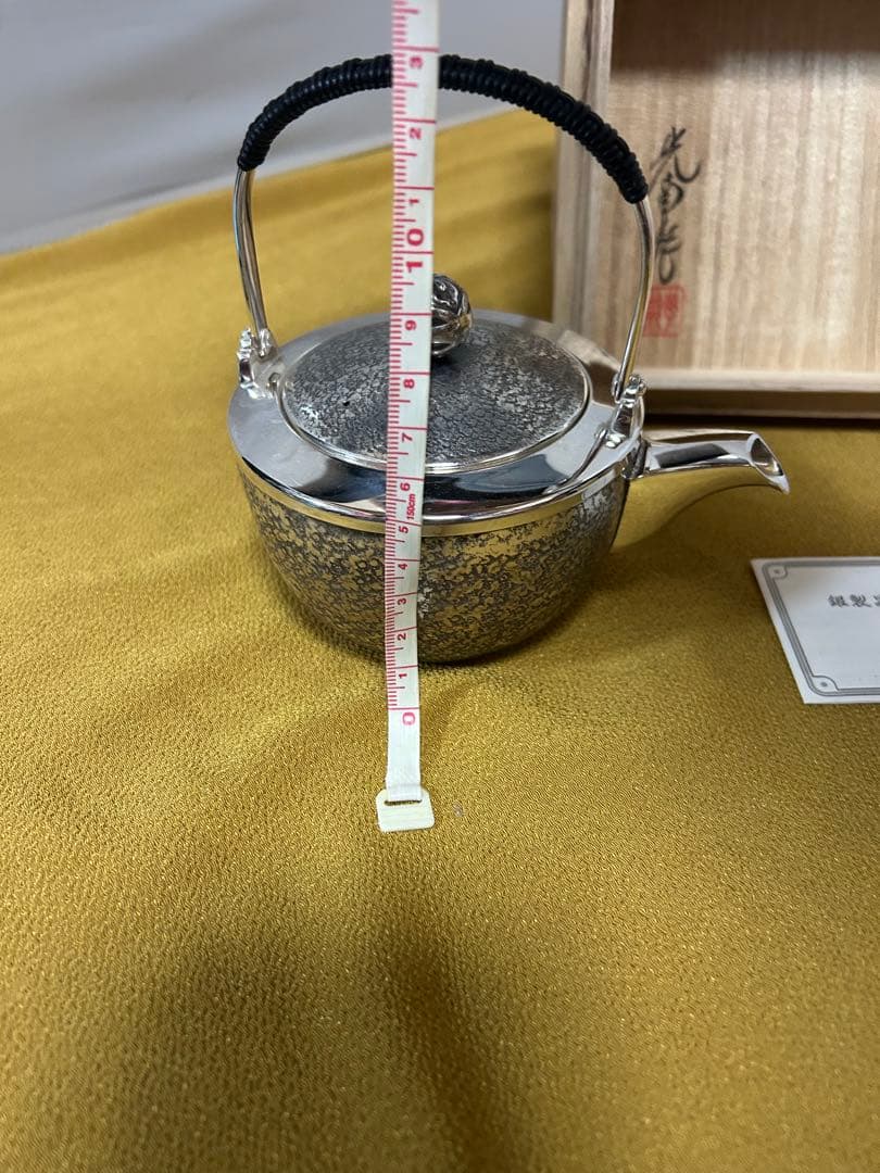 純銀 二代 石黒光南作 急須 321g - メルカリ