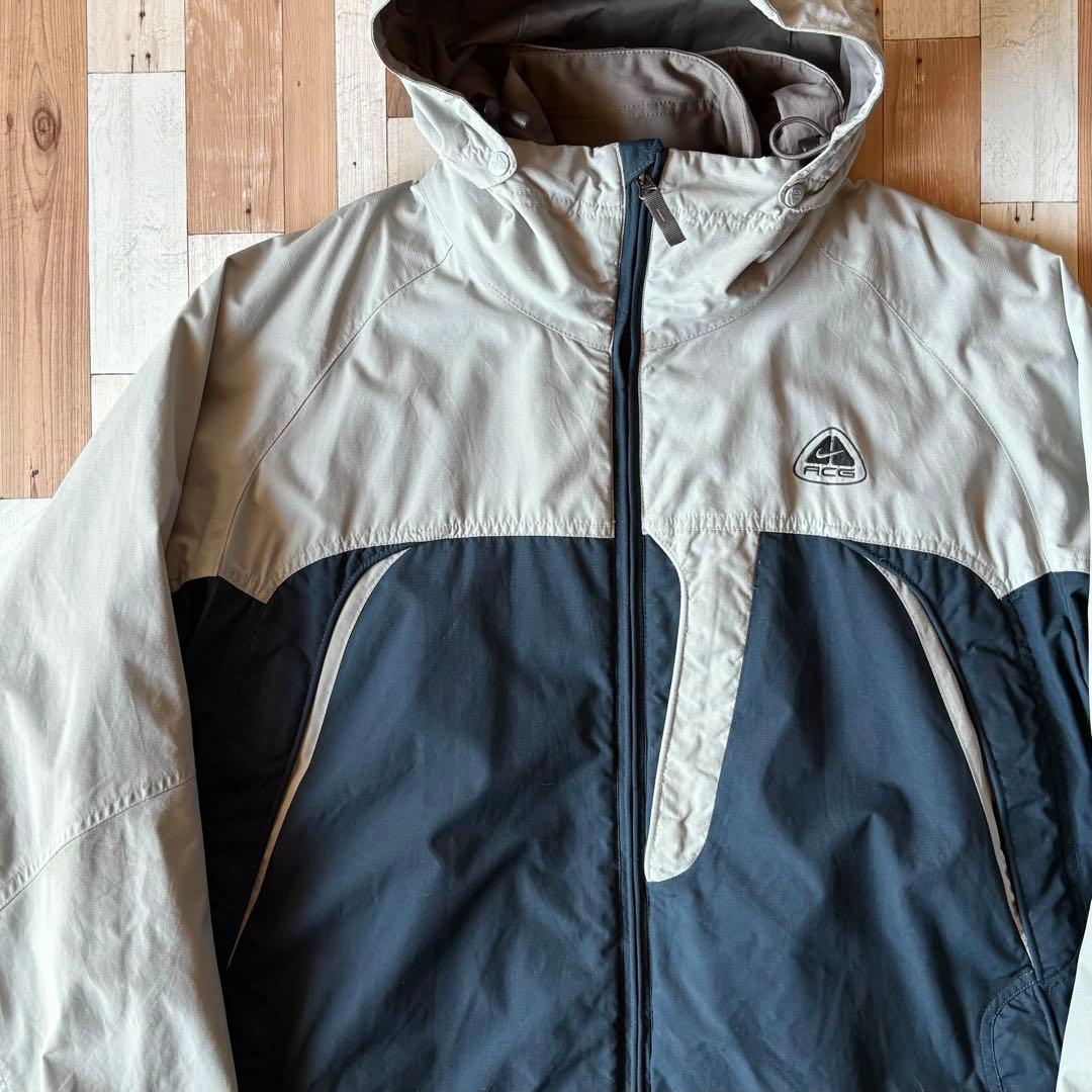 00s NIKE ACG レイヤード マウンテンパーカー フルセット M Y2K 激レア 90s 00s NIKE ACG Y2K テックアーカイブ マウンテン パーカー