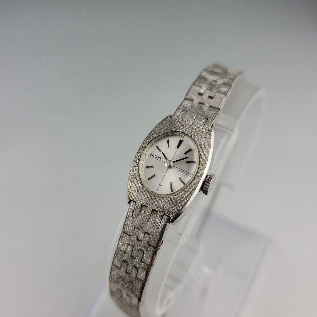 稼働 SEIKO セイコー 手巻き アンティーク レディース腕時計 - メルカリ