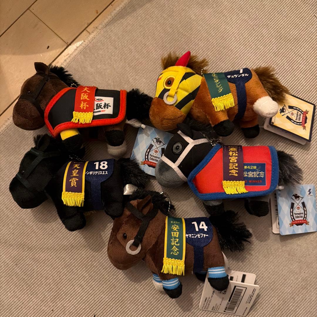 競走馬 ぬいぐるみ 9体セット - メルカリ