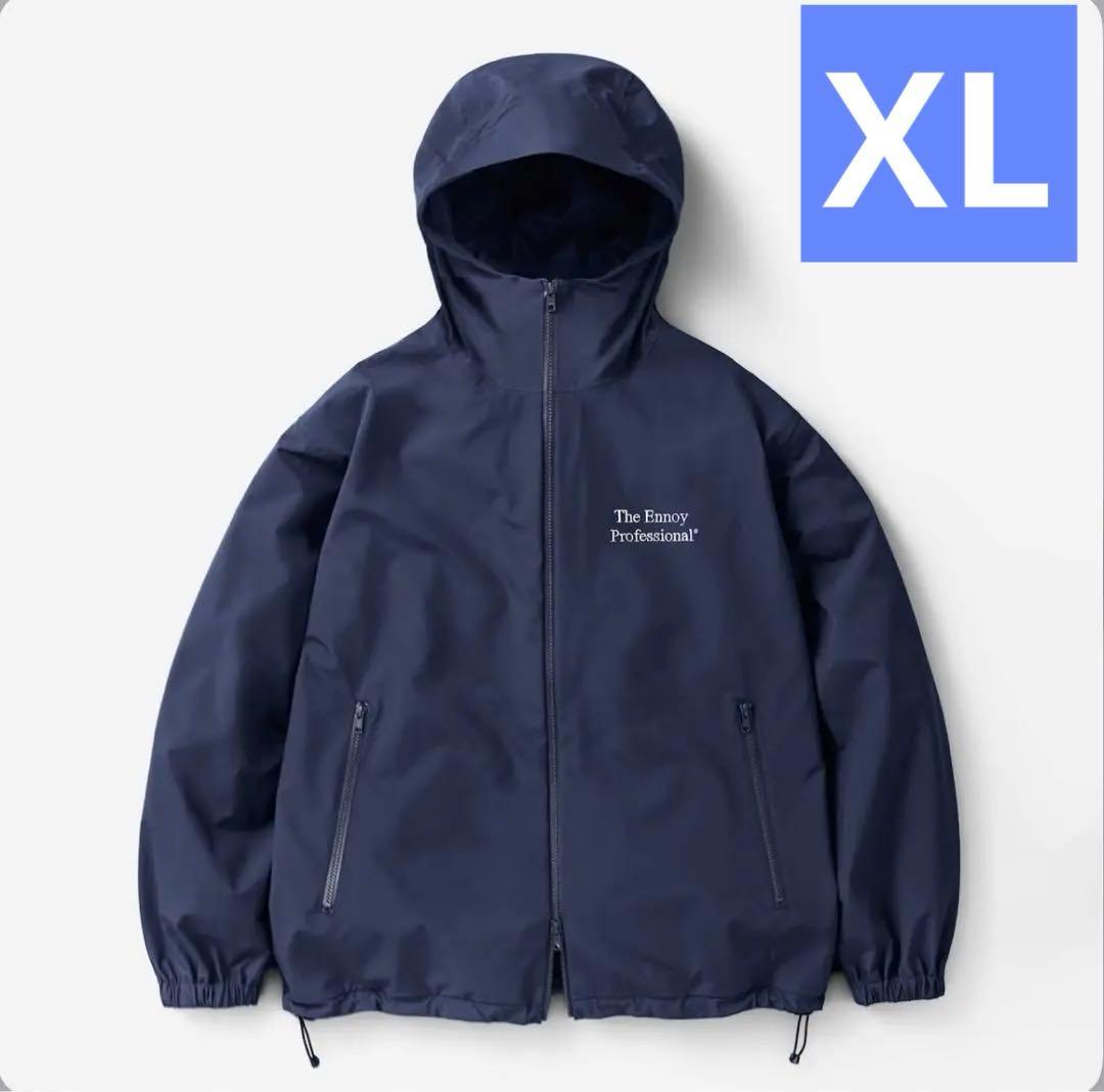 XLサイズ 3LAYER SHELL HOODIE ネイビー - メルカリ