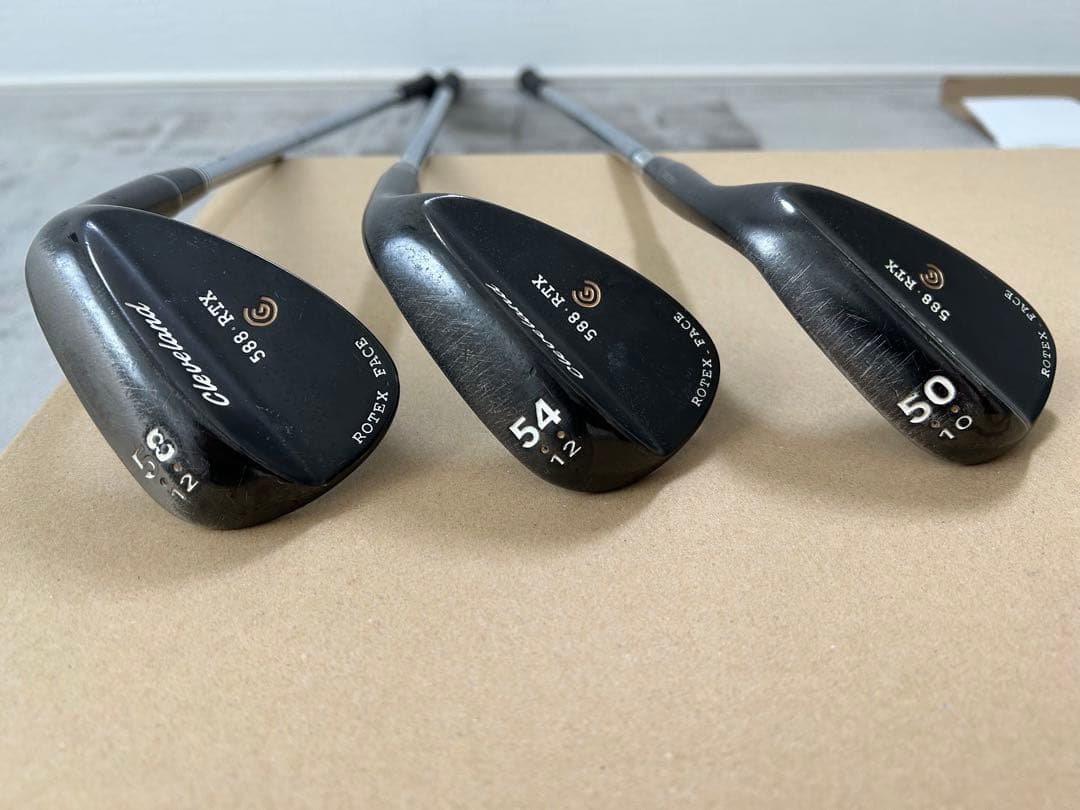 クリーブランド ウェッジ588-RTX 3本セット 50,54,58 - クラブ