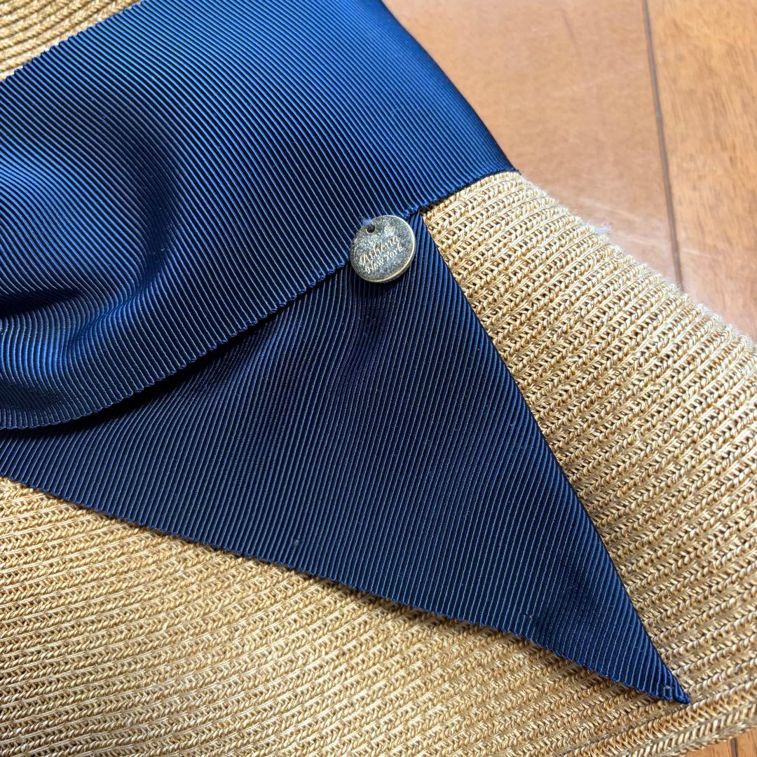 Athena New York 麦わら帽子 リボン付き - メルカリ