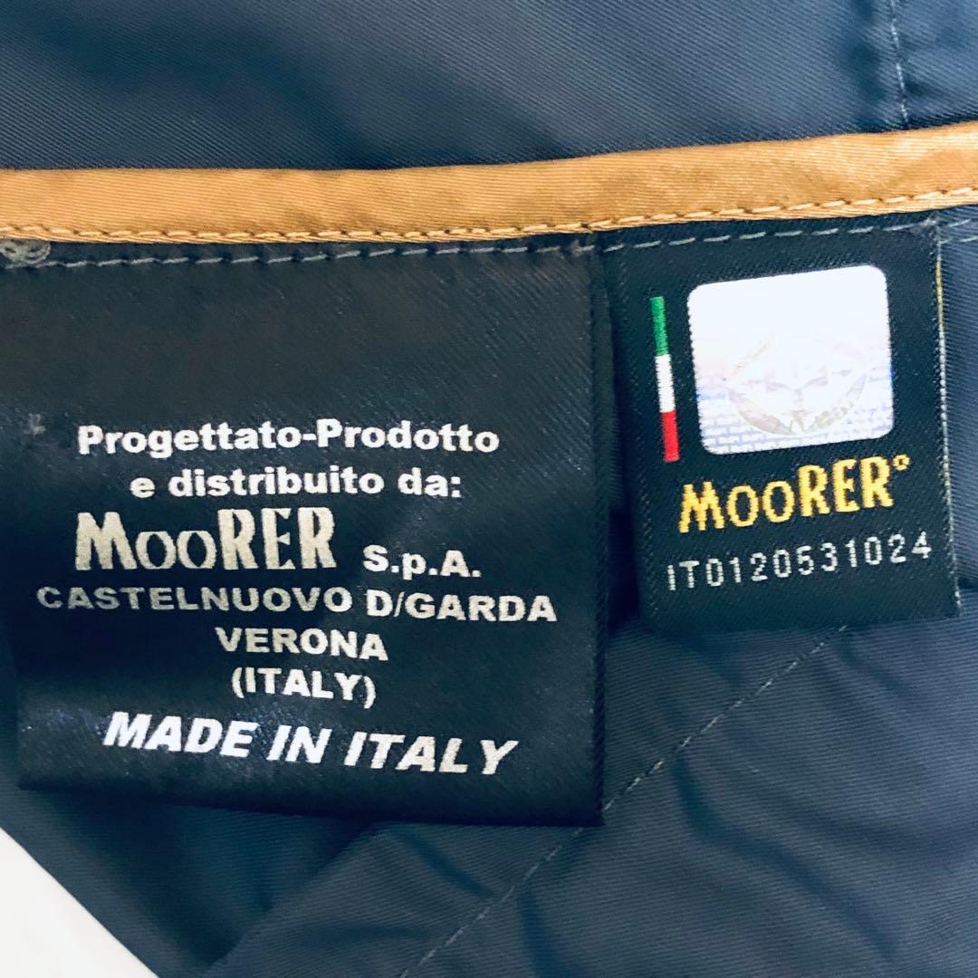 MOORER ムーレー ナイロンジャケット 52サイズ ZED-KM グレー - メルカリ