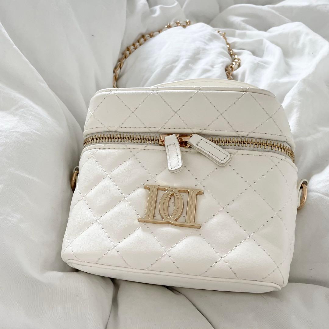 darich【ゴールドパーツ】キルティングスクエアミニバッグ - メルカリ