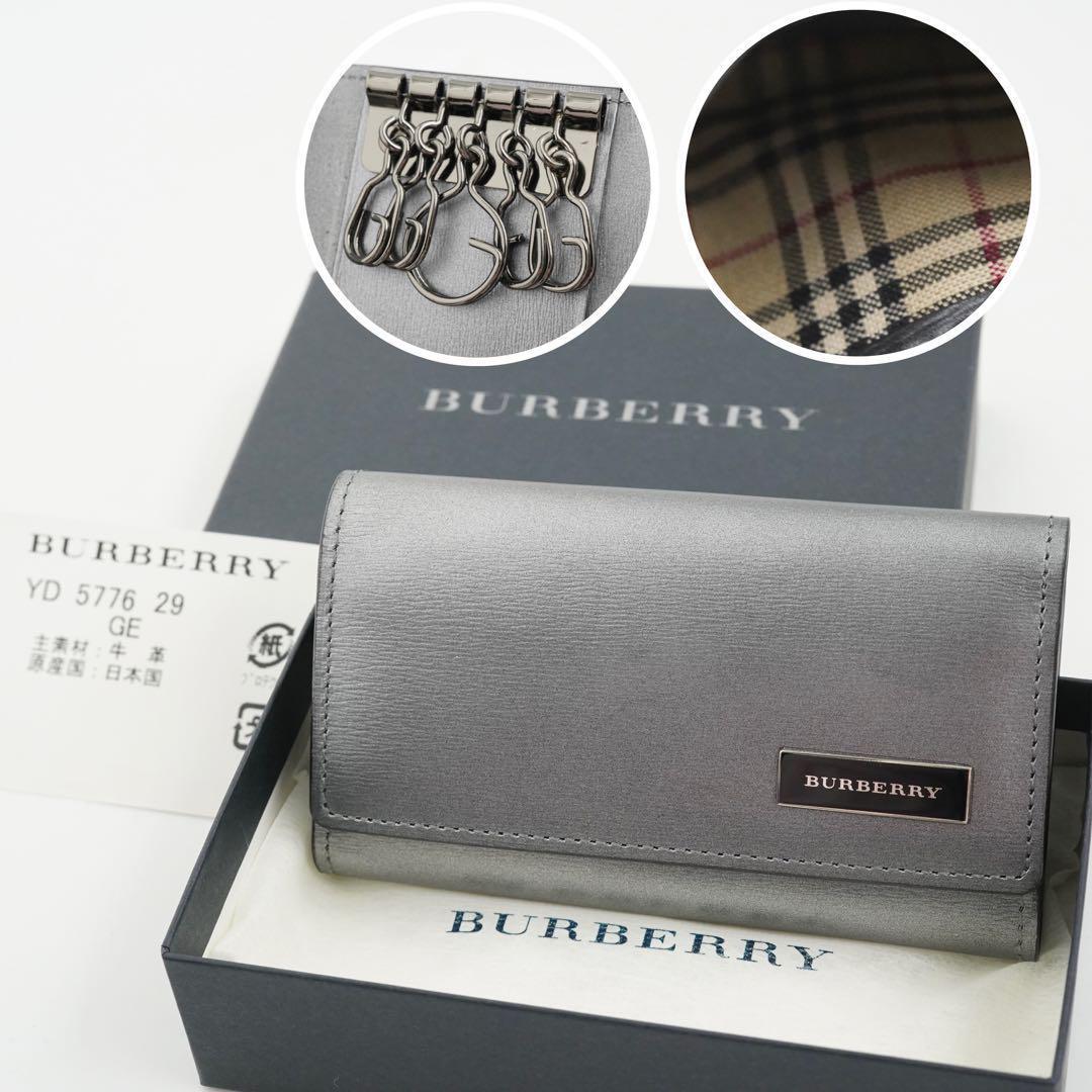 ✨新品未使用・箱保証書付き✨　BURBERRY キーケース　ノバチェック　5連