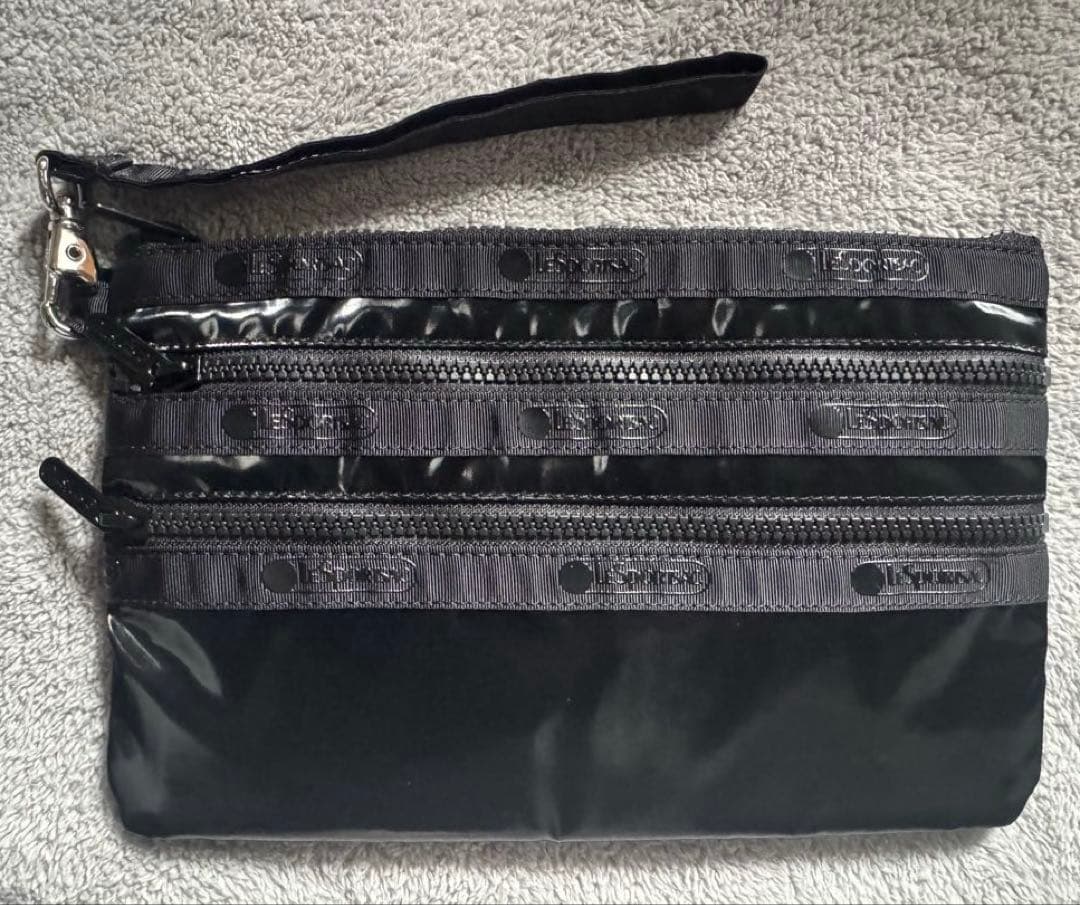 ひとりっぷ（R）×LeSportsac ZIP POUCH SET3 ブラック - メルカリ