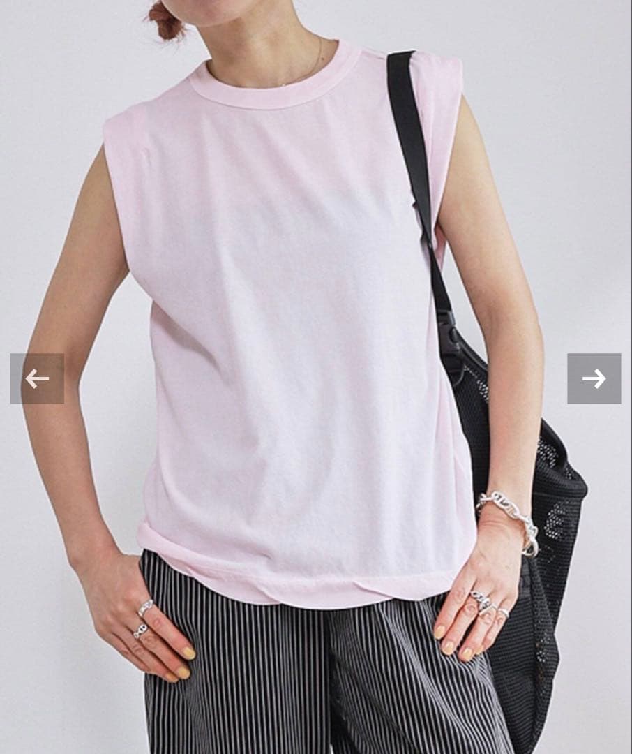 【新品】エイトン FRESCA SINGLE JERSEY TANK TOP