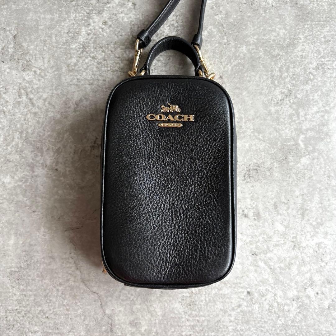 極美品】COACH エヴァ 2way スマホ フォン ショルダーバッグ - メルカリ
