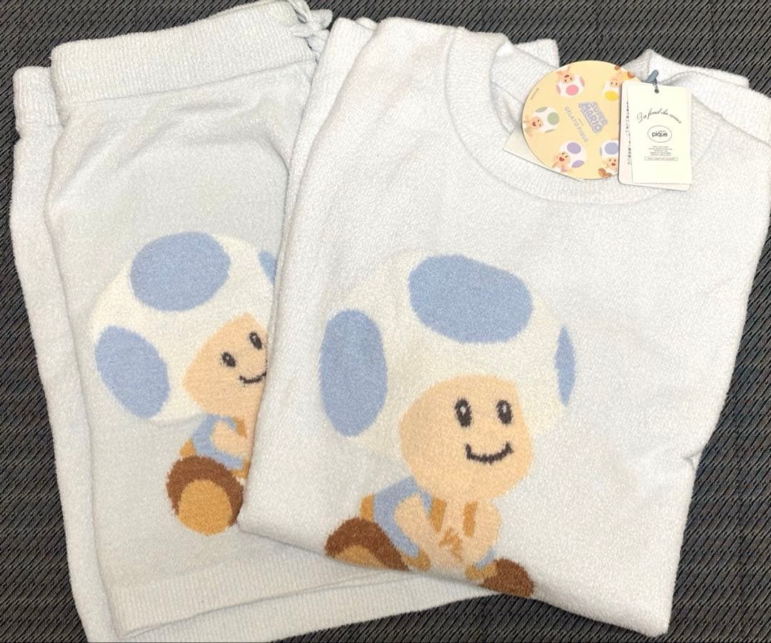 新品】 ジェラートピケ キノピオ ジャガードプルオーバーショート