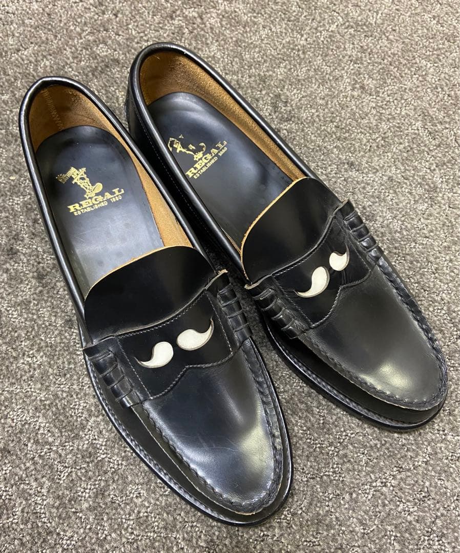 Mr.BATHING APE × REGAL ひげローファ 27cm