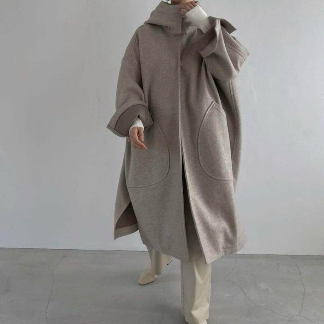 お値下げ中【willfully】ウィルフリー コクーンコート ケープコート