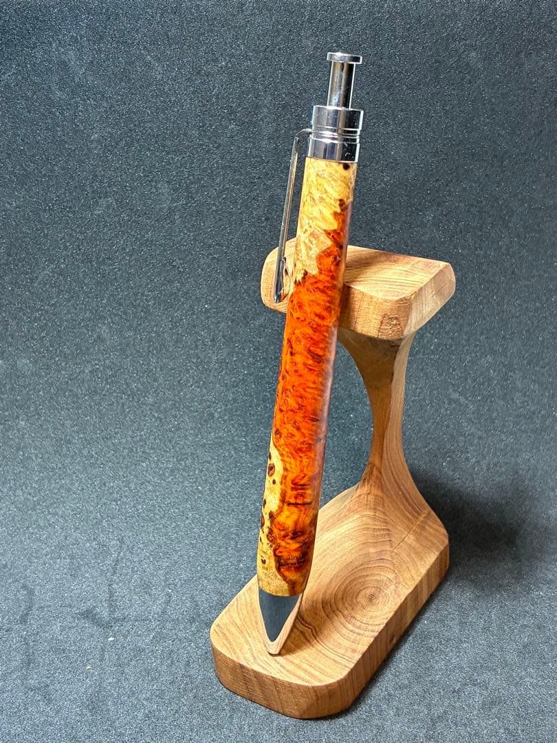 極上本花梨瘤シャーペン0.5mm アンボイナバール - メルカリ