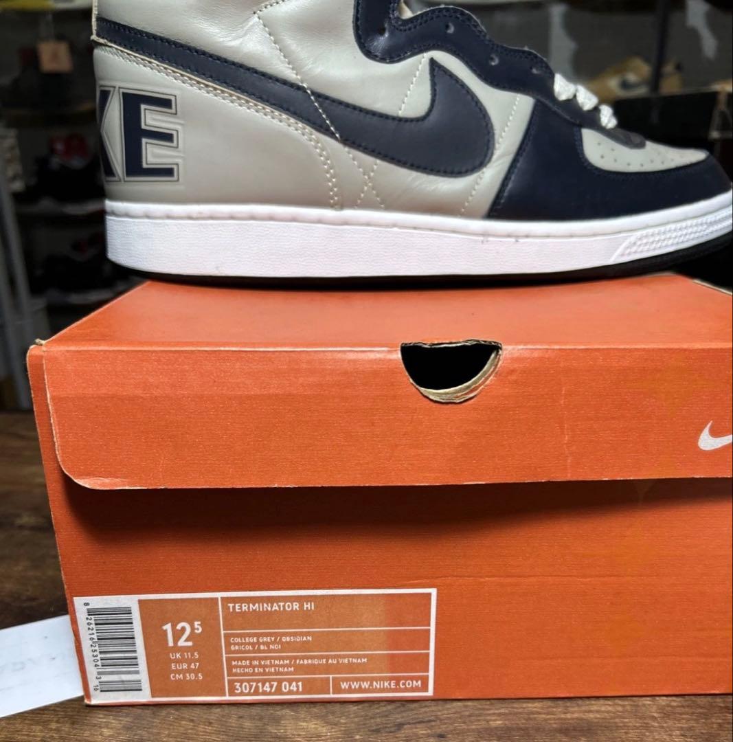 希少！新品！2004年製！NIKE TERMINATOR グレー　30.5cm