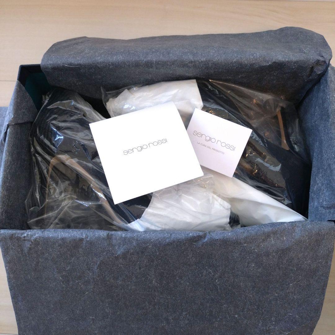 Sergio Rossi 黒 ハイヒール パンプス　22.5cm