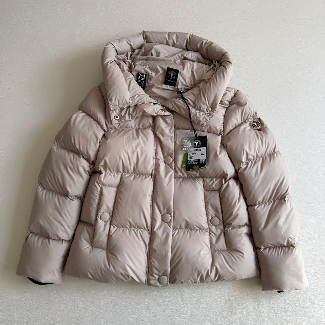 新品タグ付き ケープホーン エスケル 24AW ダウンジャケット ベージュ