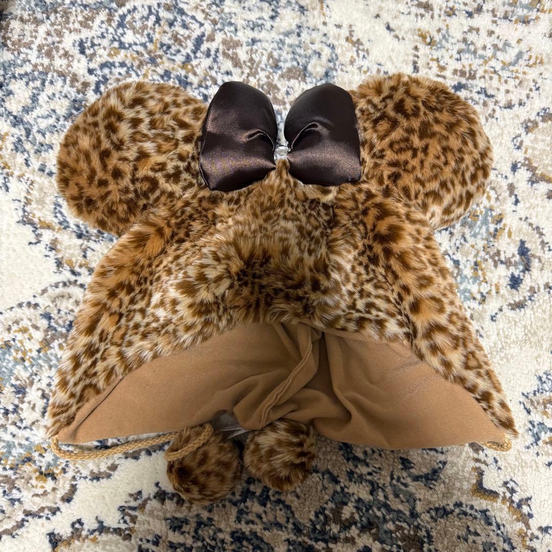 即購入可】ディズニー ミニー ファンキャップ ヒョウ柄 - メルカリ