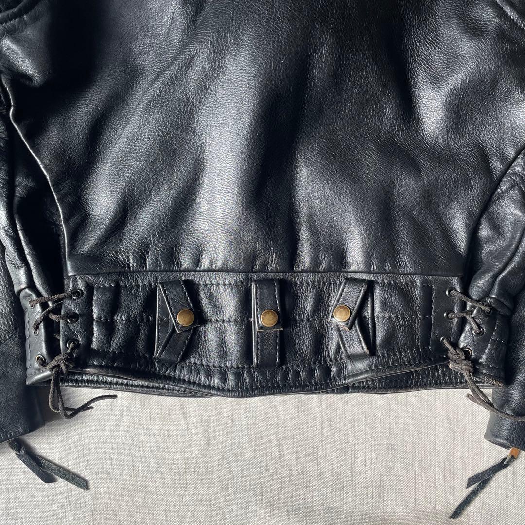 vanson バンソン レザージャケット TALON ZIP ダブルライダース - メルカリ