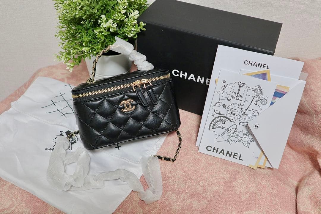 ハンドル付き ヴァニティケース ショルダーバッグ・ノベルティ・新品未