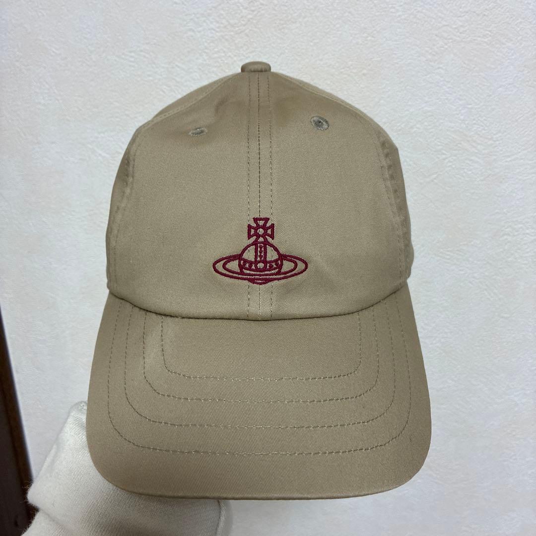Vivienne Westwood ベージュ キャップ - メルカリ