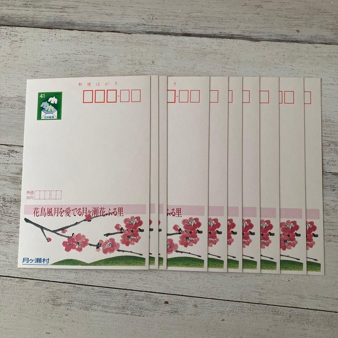 平成レトロ エコーはがき 広告付き 郵便はがき 郵便番号5桁 41円 10枚