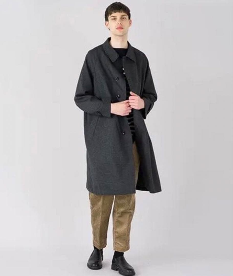 ORCIVAL オーチバル ステンカラーコート グレンチェック ORCIVAL オーチバル オーシバル グレンプレイドステンカラーコート 18A