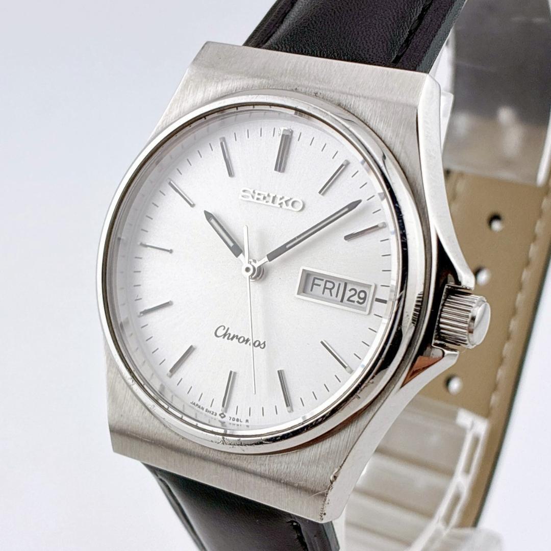 美品/電池交換済】SEIKO CRONOS 腕時計 デイデイト クォーツ - メルカリ