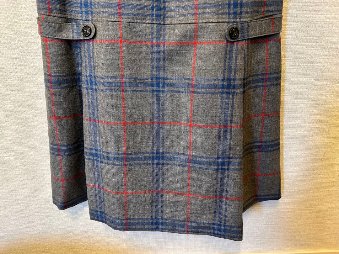 York land チェック柄 半袖ワンピース 7号 ヨークランド - メルカリ