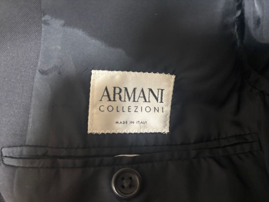 セットアップ スーツ アルマーニコレツォーニ 46 ブラック - メルカリ