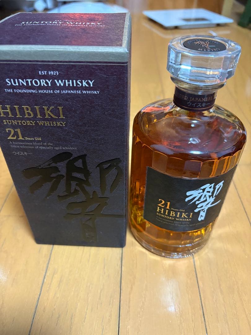HIBIKI 21年 HAKUSHU 18年 YAMAZAKI 18年 空箱 HIBIKI 21年 HAKUSHU 18