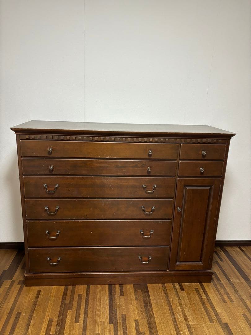 Tokai Kagu 木製ブラウンチェスト　箪笥 楽天市場】チェスト 55-6 W550 D420 H1020 URBAN 大川家具 国産 日本製