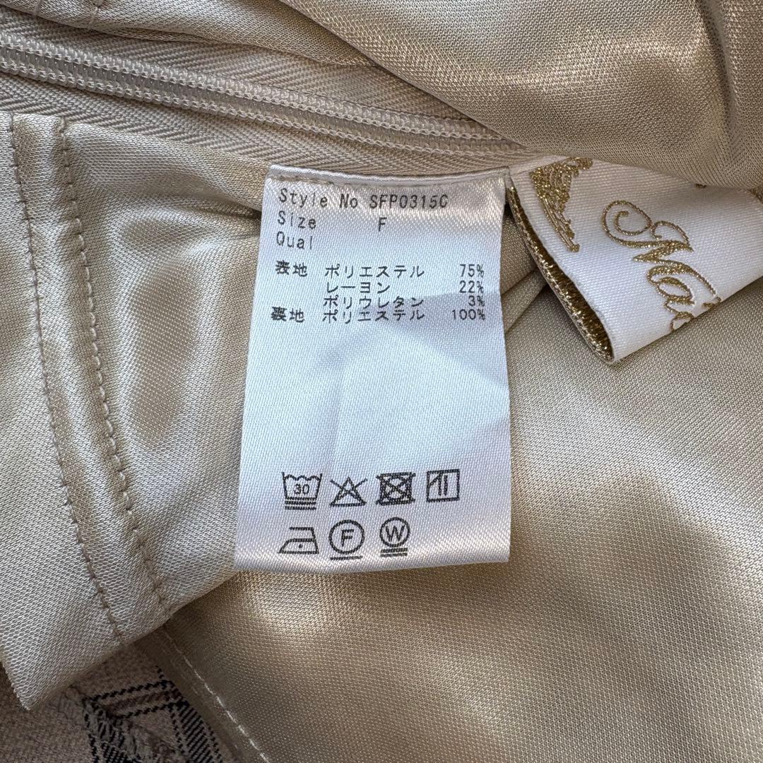 micheliMacaron ミシェルマカロン ビックリボン ブラウスベージュ