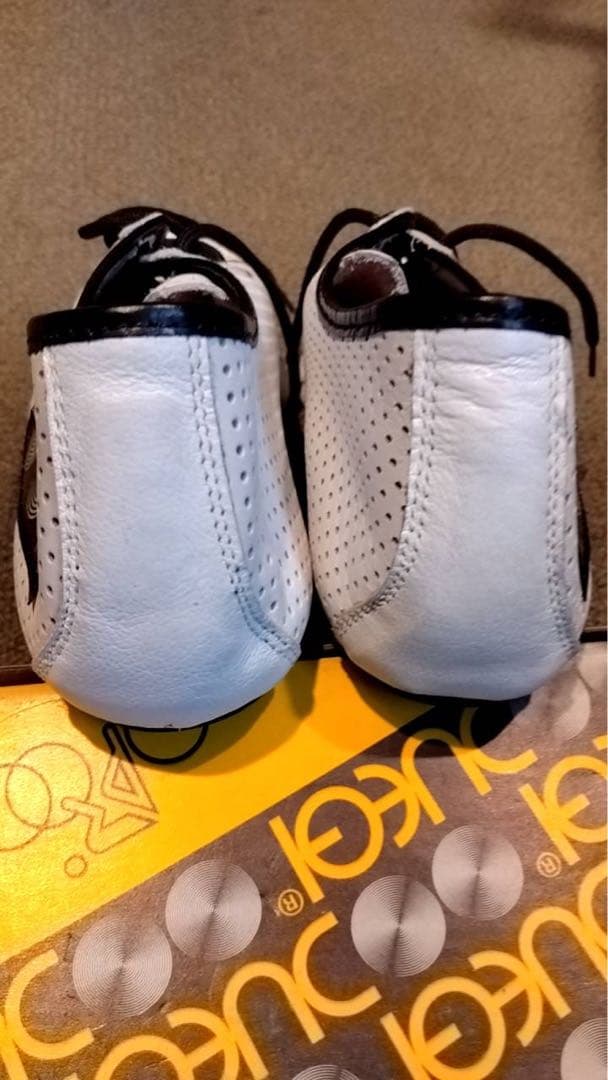 レーサーシューズ イタリア製DEUGI メッシュタイプ白 サイズ40