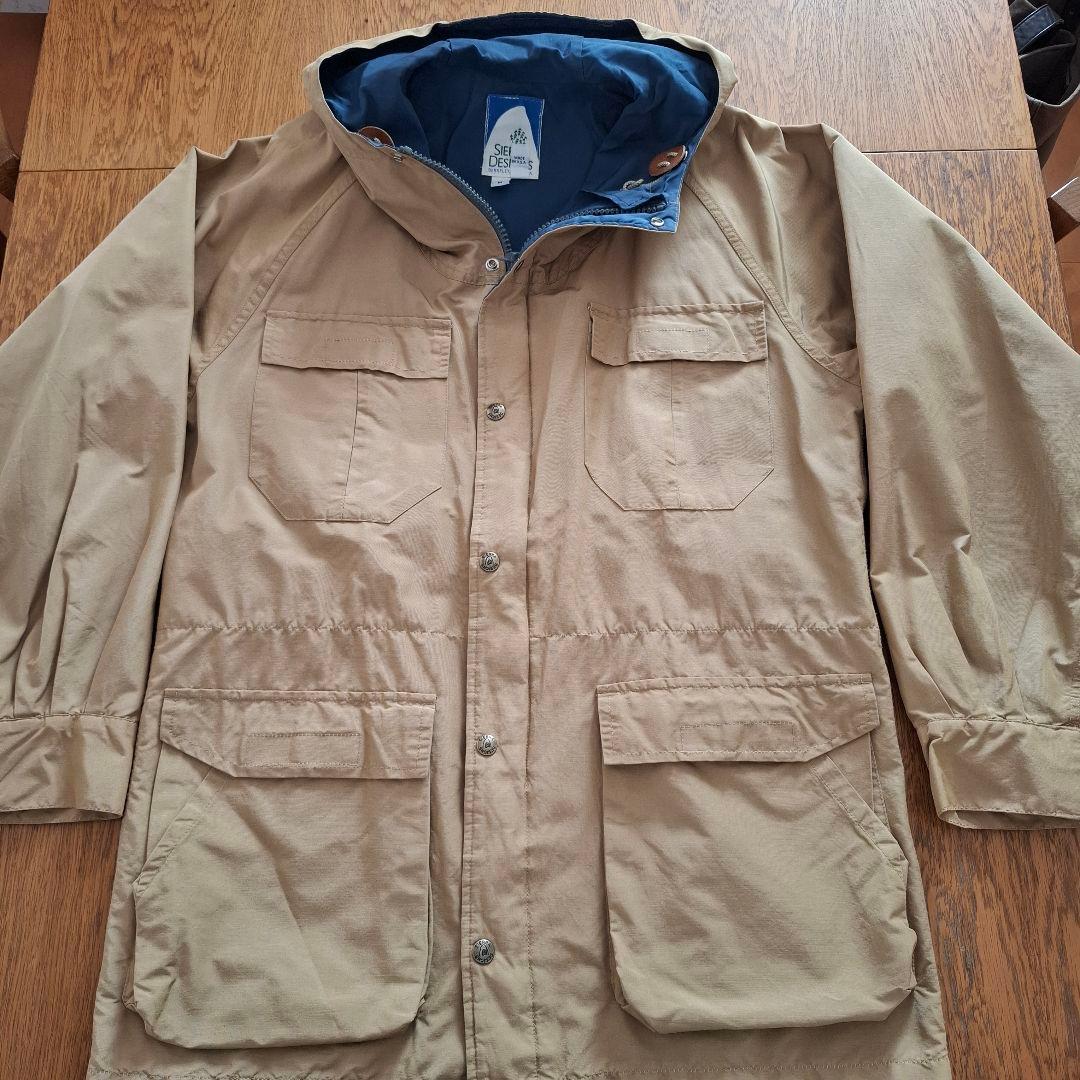 SIEG DESIGN フード付きマウンテンパーカー Mサイズ ベージュ